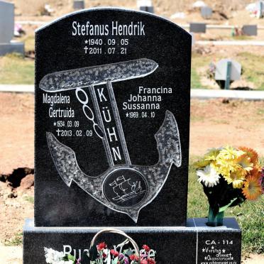 KÜHN Stefanus Hendrik 1940-2011 &amp; Magdalena Gertruida 1934-2013 :: KUHN Francina Johanna Sussanna 1969-