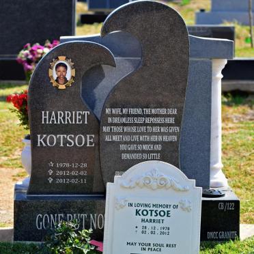 KOTSOE Harriet 1978-2012