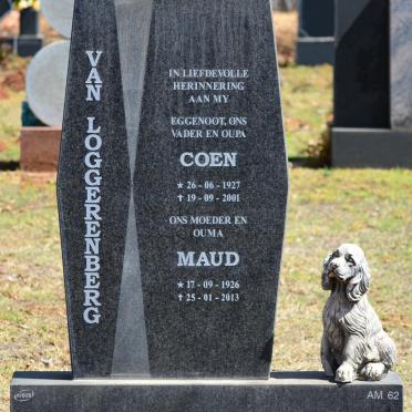 LOGGERENBERG Coen, van 1927-2001&amp; Maud 1926-2013