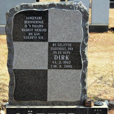 LÖTTER Dirk 1942-2005