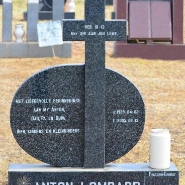 LOMBARD Anton 1939-2005