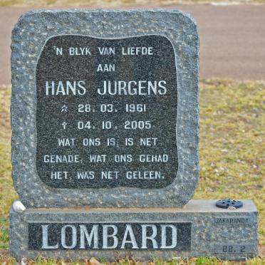 LOMBARD Hans Jurgens 1961-2005
