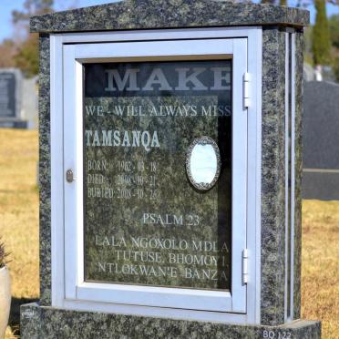 MAKE Tamsanqa 1962-2008