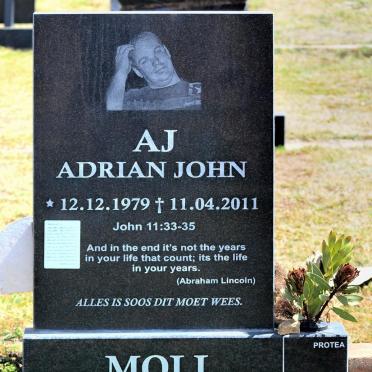 MOLL Adrian John 1979-2011