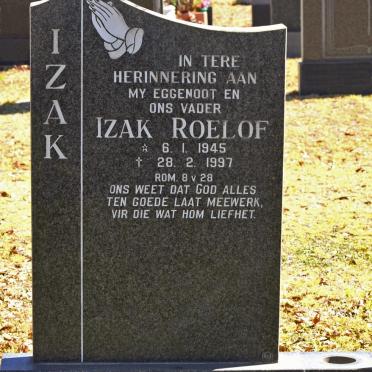 MERWE Izak Roelof, van der 1945-1997