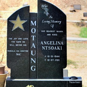 MOTAUNG Angelina Ntsoaki 1944-2011
