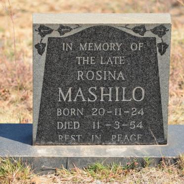 MASHILO Rosina 1924-1954
