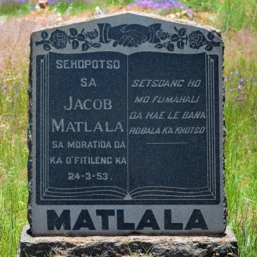 MATLALA Jacob 1?-1953