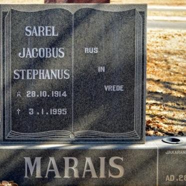 MARAIS Sarel Jacobus Stephanus 1914-1995