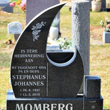 MOMBERG Stephanus Johannes 1941-2010