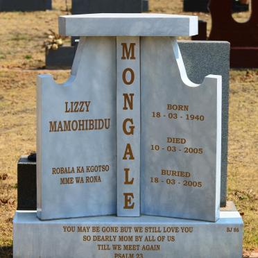 MONGALE Lizzy Mamohibidu 1940-2005