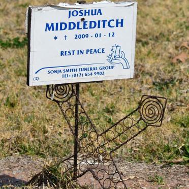 MIDDLEDITCH Joshua 2009-2009