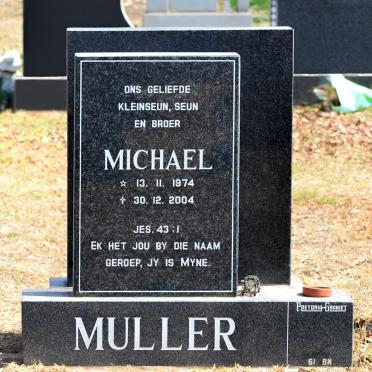 MULLER Michael 1974-2004