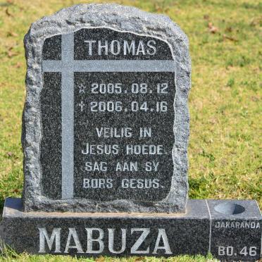 MABUZA Thomas 2005-2006
