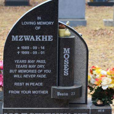 MOTSWENYANE Mzwakhe Moses 1989-1999