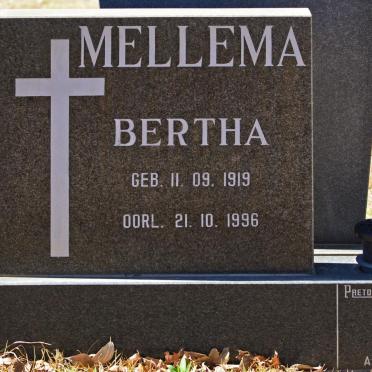 MELLEMA Bertha 1919-1996