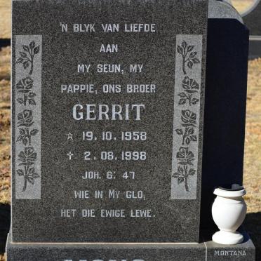 MONG Gerrit 1958-1998