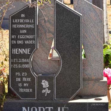 NORTJÉ Hennie 1944-1998