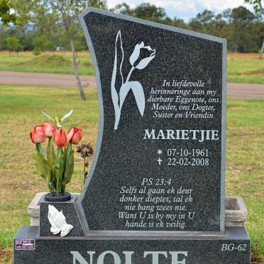 NOLTE Marietjie 1961-2008