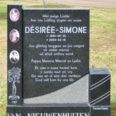 NIEUWENHUIZEN Désirée-Simone, van 1986-2008