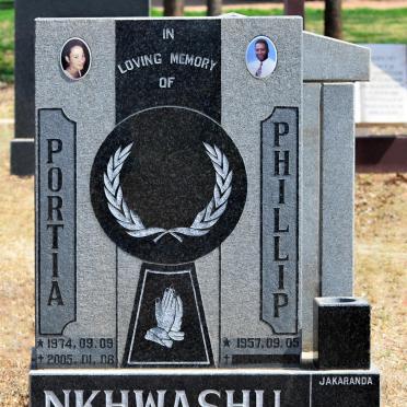 NKHWASHU Phillip 1957- :: NKHWASHU Portia 1974-2005