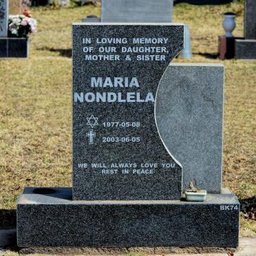 NONDLELA Maria 1977-2003