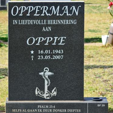 OPPERMAN Oppie 1943-2007