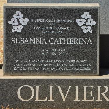 OLIVIER Susanna Catherina 1911-2001