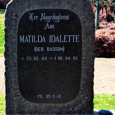 STRYDOM Matilda Idalette nee BASSON 1944-1995