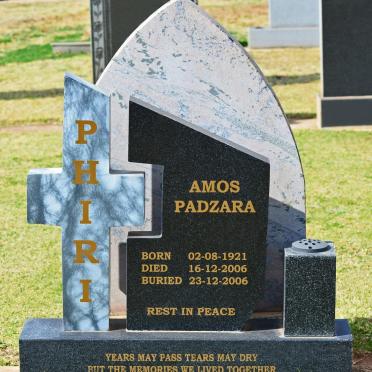 PHIRI Amos Padzara 1921-2006