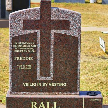 RALL Freddie 1946-2008