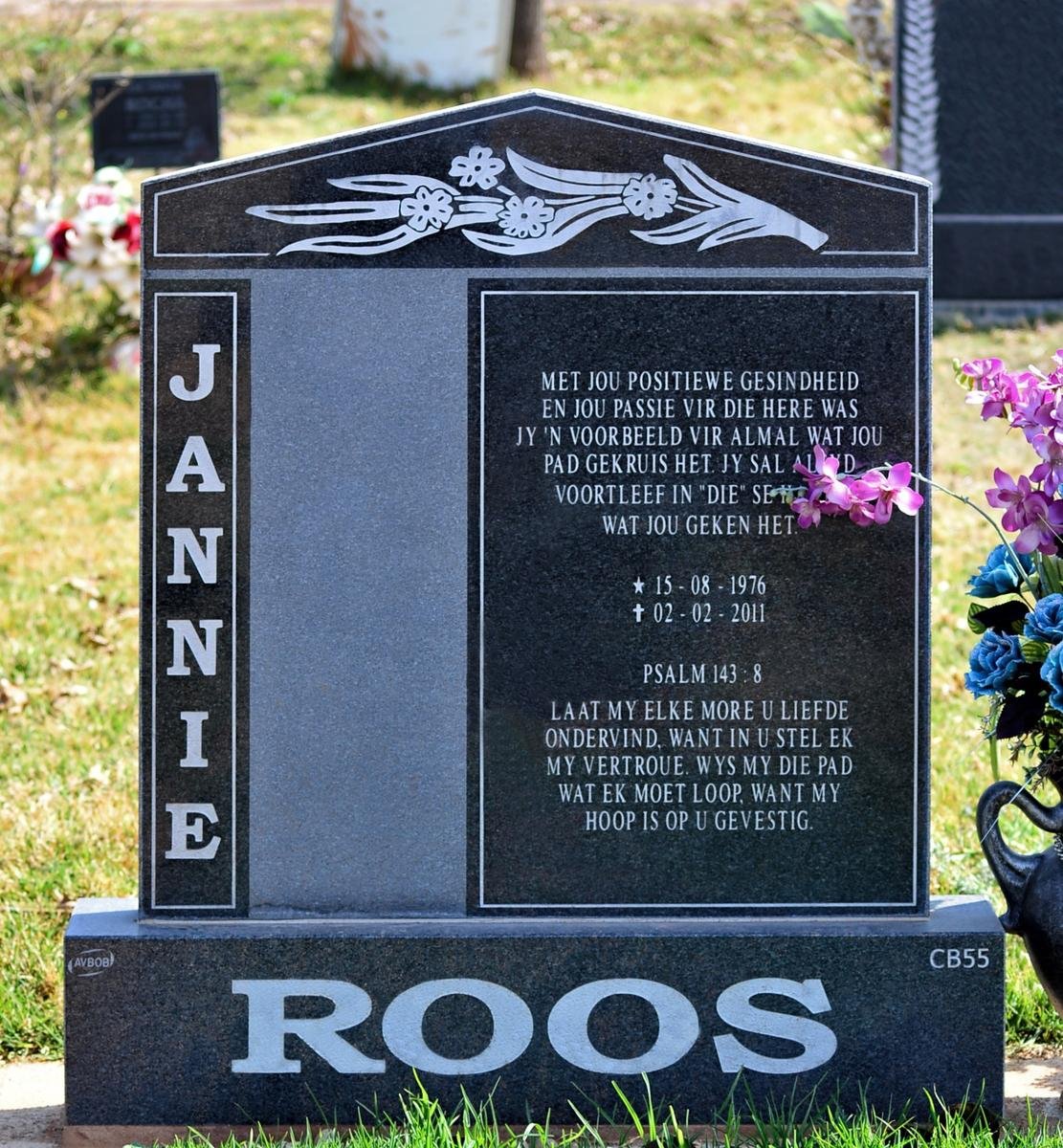 ROOS Jannie 1976-2011