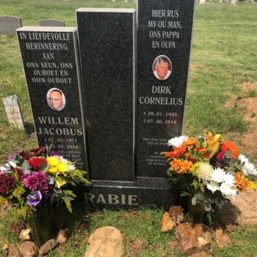 RABIE Dirk Cornelius 1945-2019 :: RABIE Willem Jacobus 1971-2014