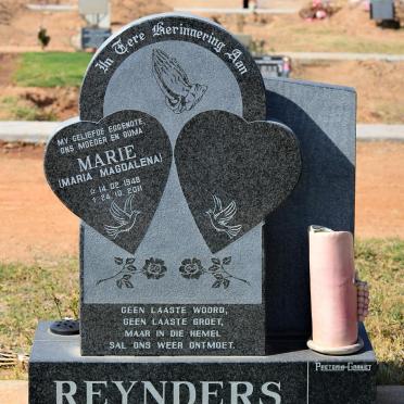 REYNDERS Maria Magdalena 1948-2011