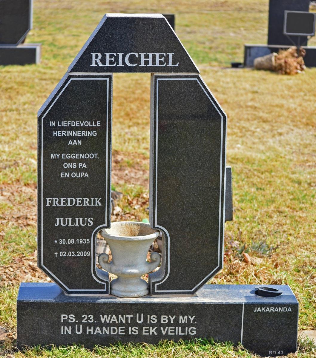 REICHEL Frederik Julius 1935-2009