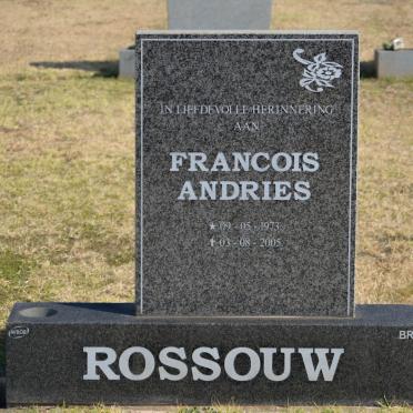 ROSSOUW Francois Andries 1973-2005