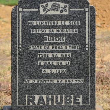 RAHUBE Rubene 1884-1958