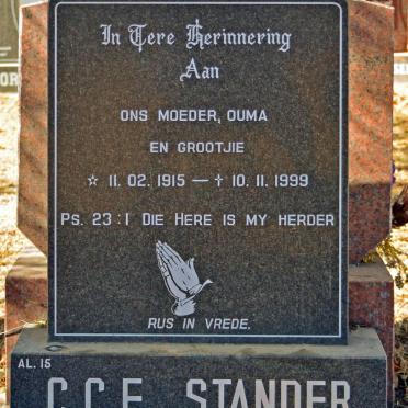 STANDER C.C.F. 1915-1999