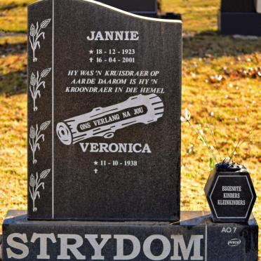 STRYDOM Jannie 1923-2001 &amp; Veronica 1938-