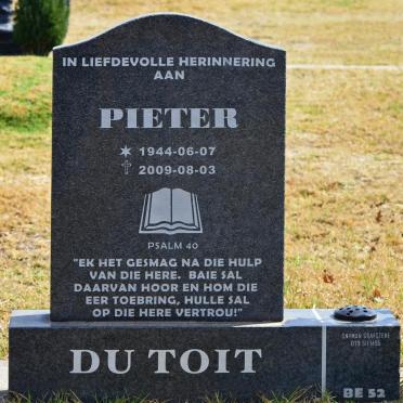 TOIT Pieter, du 1944-2009