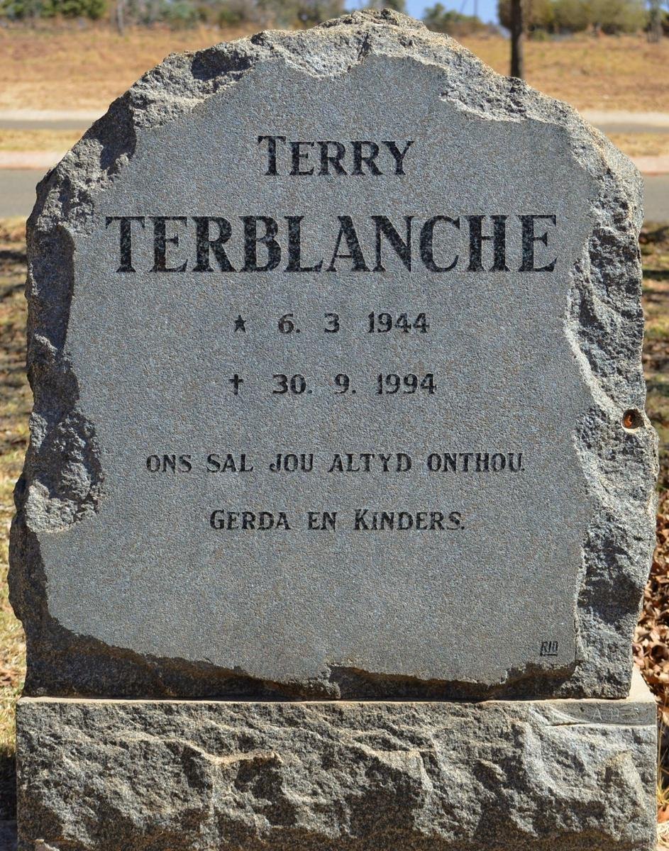 TERBLANCHE Terry 1944-1994