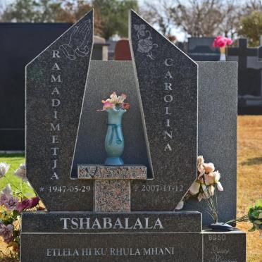 TSHABALALA Ramadimetja Carolina 1947-2007