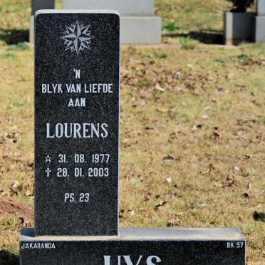 UYS Lourens 1977-2003