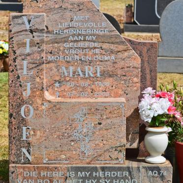 VILJOEN Mart 1950-2003