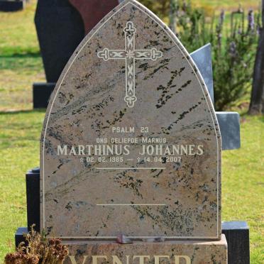 VENTER Marthinus Johannes 1985-2007