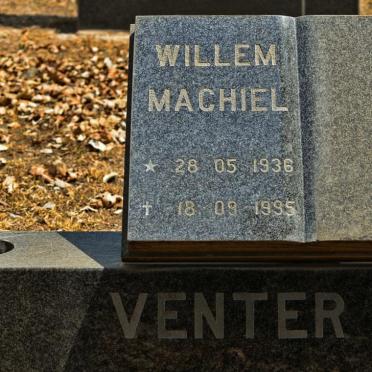 VENTER Willem Machiel 1936-1995
