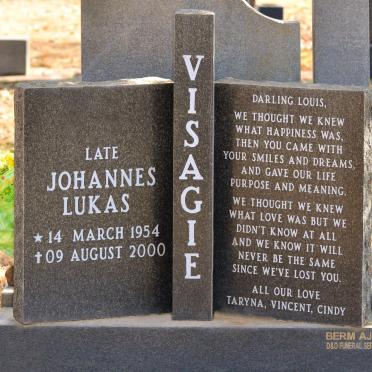 VISAGIE Johannes Lukas 1954-2000