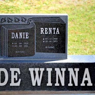 WINNAAR Danie, de 1926-2011 &amp; Renta 1930-2012