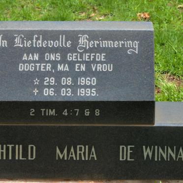WINNAAR Machtild Maria, de 1960-1995