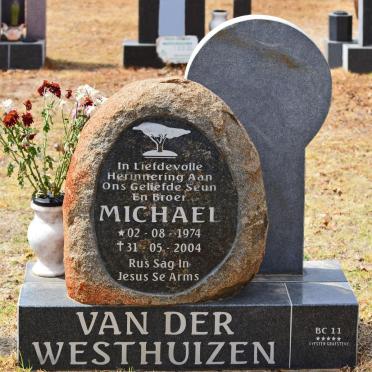 WESTHUIZEN Michael, van der 1974-2004